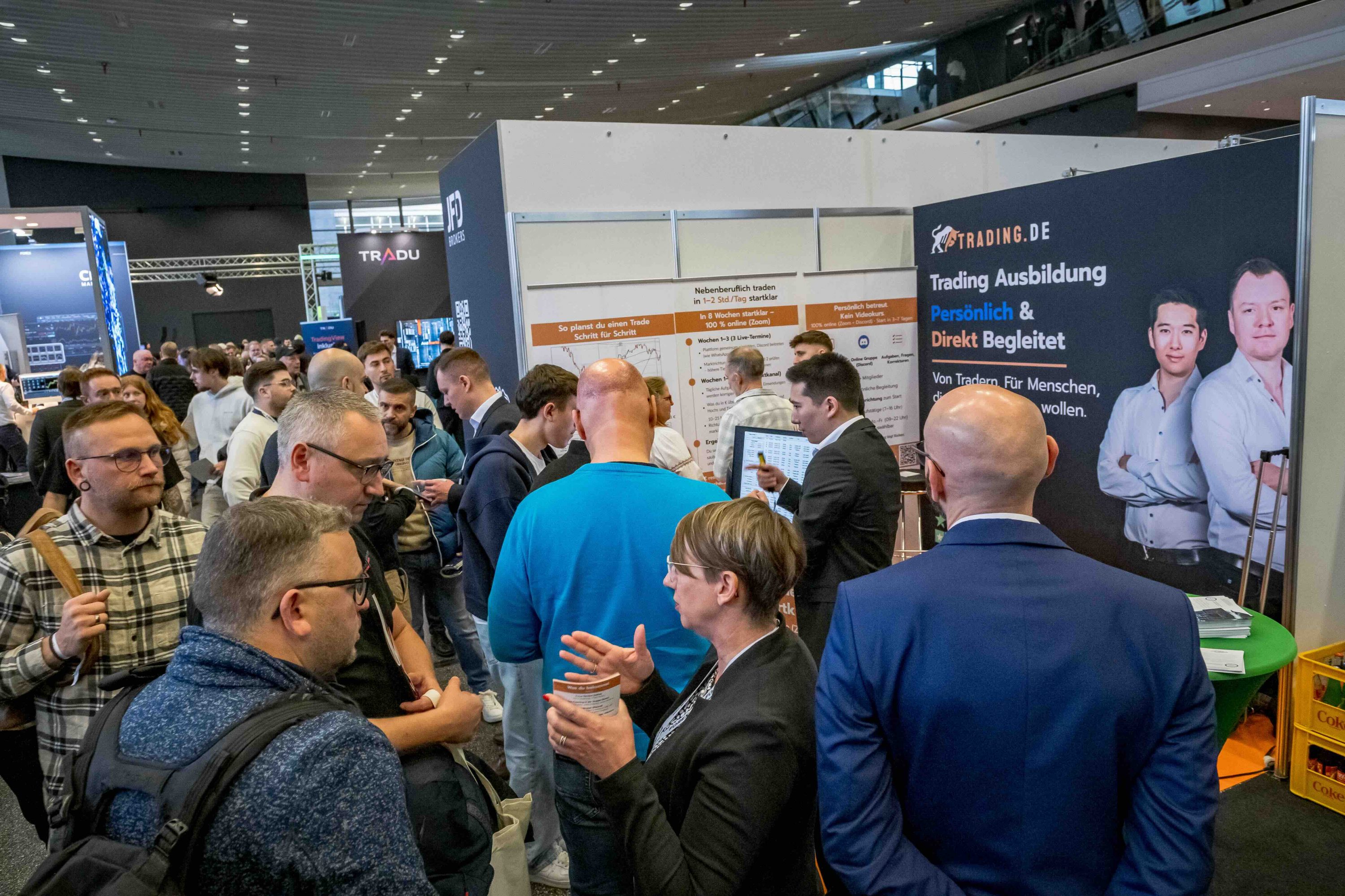 Trading.de Messestand auf der World Of Trading 2025