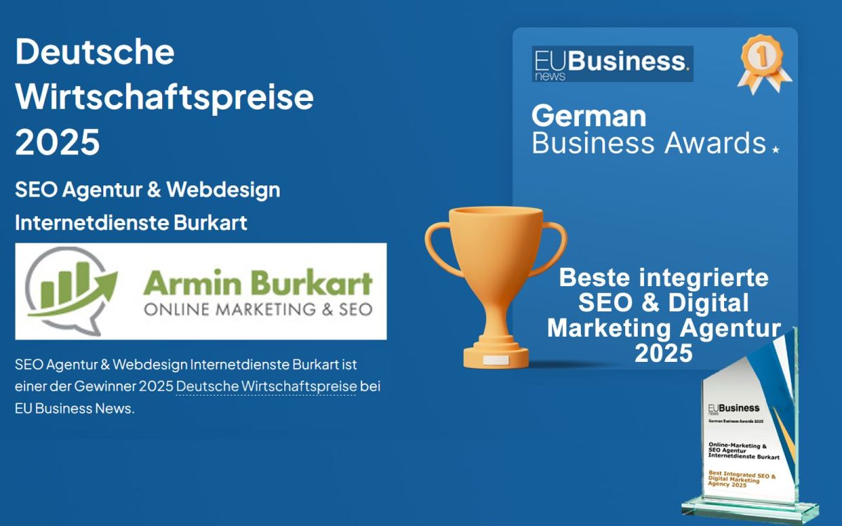 Beste integrierte SEO & Digital Marketing Agentur 2025 (© Online-Marketing & SEO Agentur - Internetdienste Burkart)