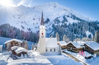 Dorfidylle im Schnee (c) Warth-Schröcken Tourismus (Berghaus Schröcken)