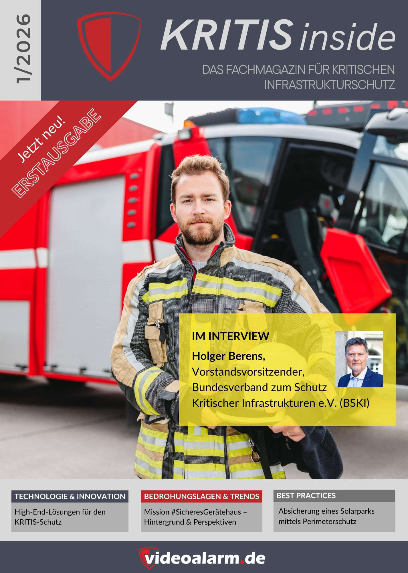 Cover der Erstausgabe KRITIS inside (1/2026). (Die Bildrechte liegen bei dem Verfasser der Mitteilung.)