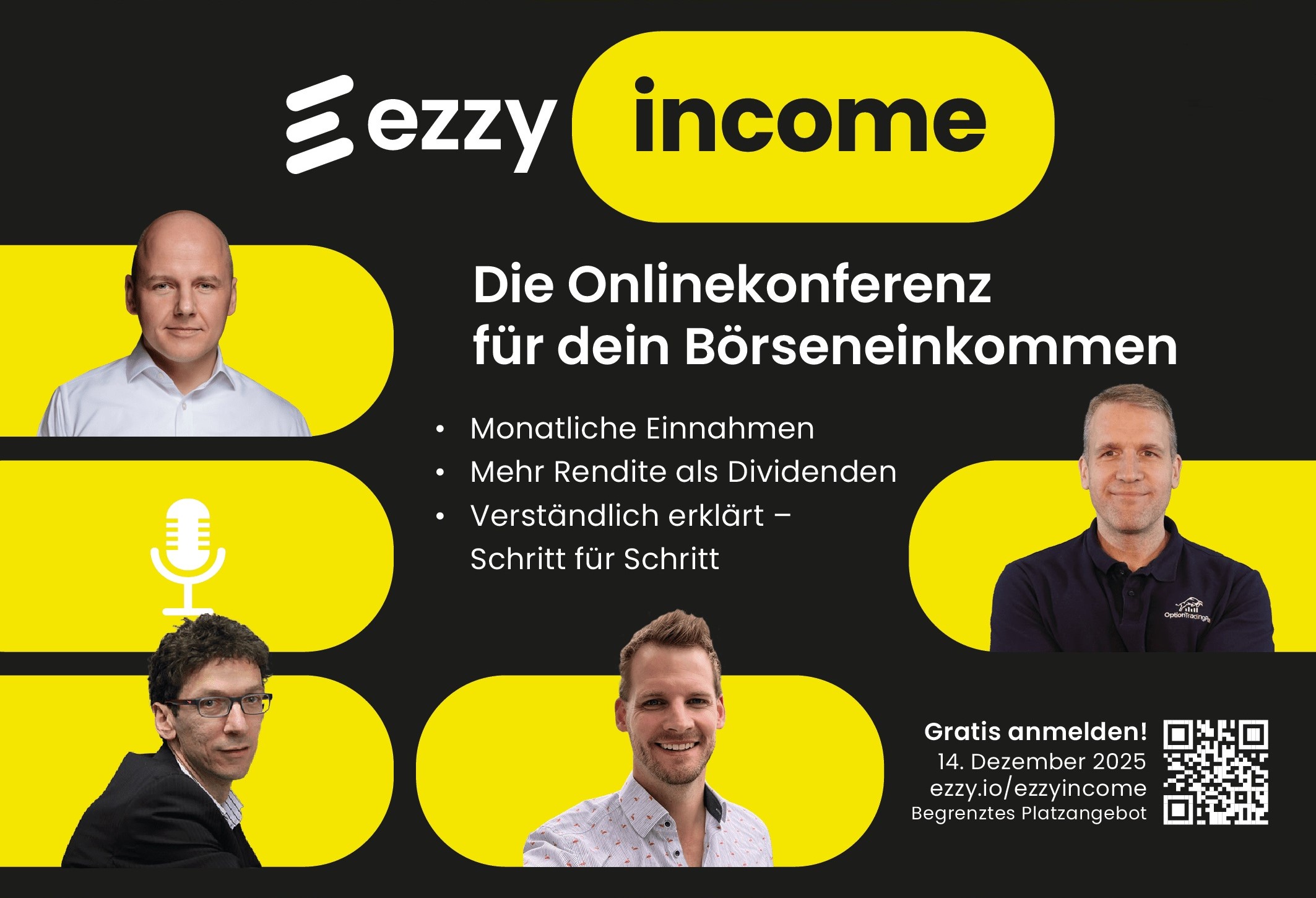 ezzy Income - Onlinekonferenz Börseneinkommen 2026