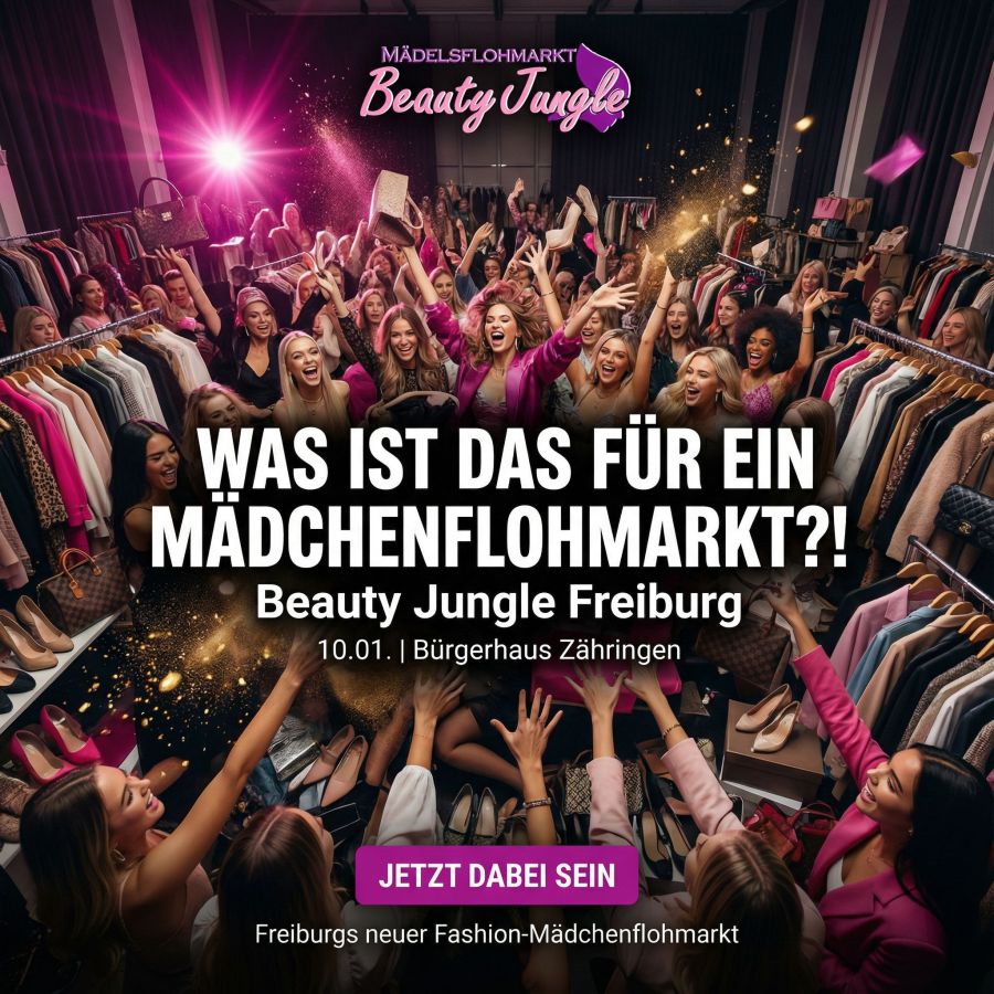 Mädchenflohmarkt Freiburg (© Beauty Jungle)