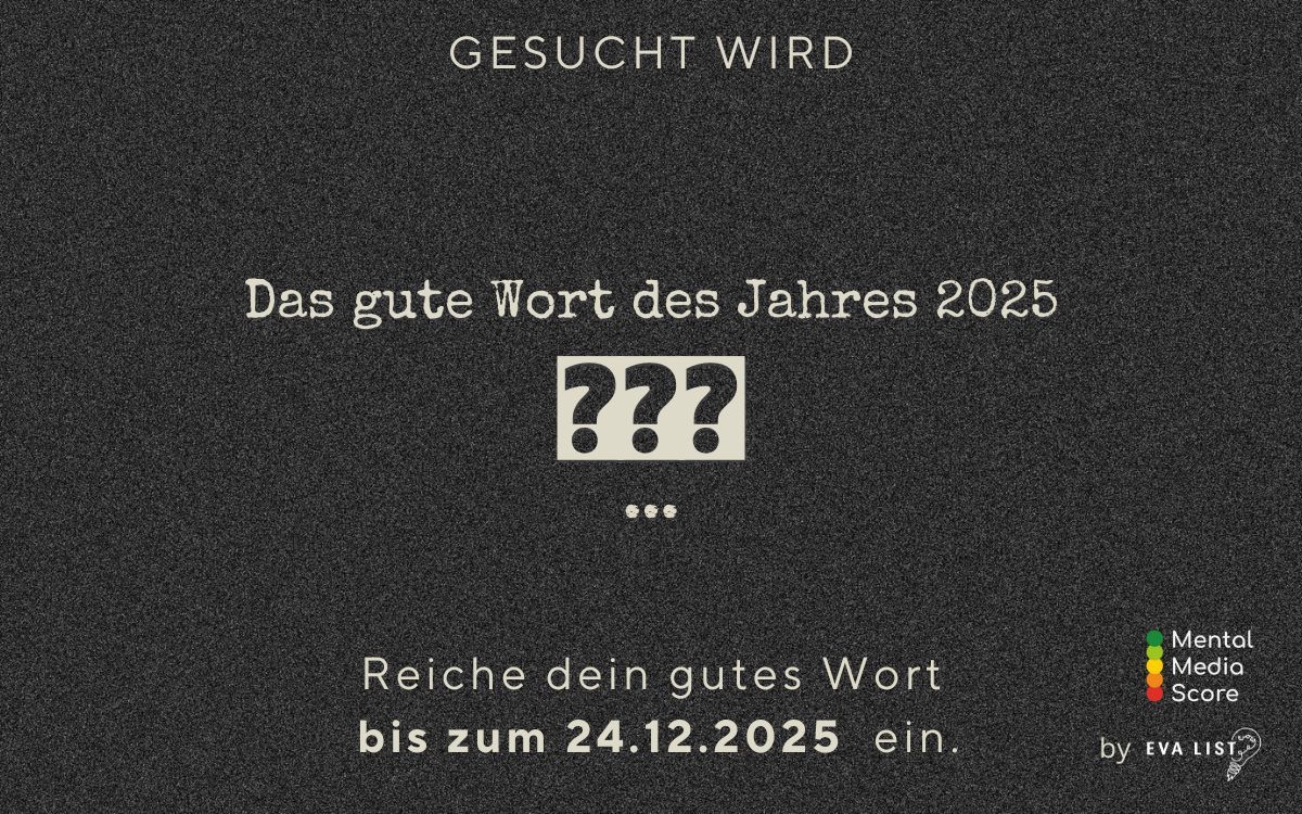 Das gute Wort 2025 - jetzt mitmachen (© Eva List)
