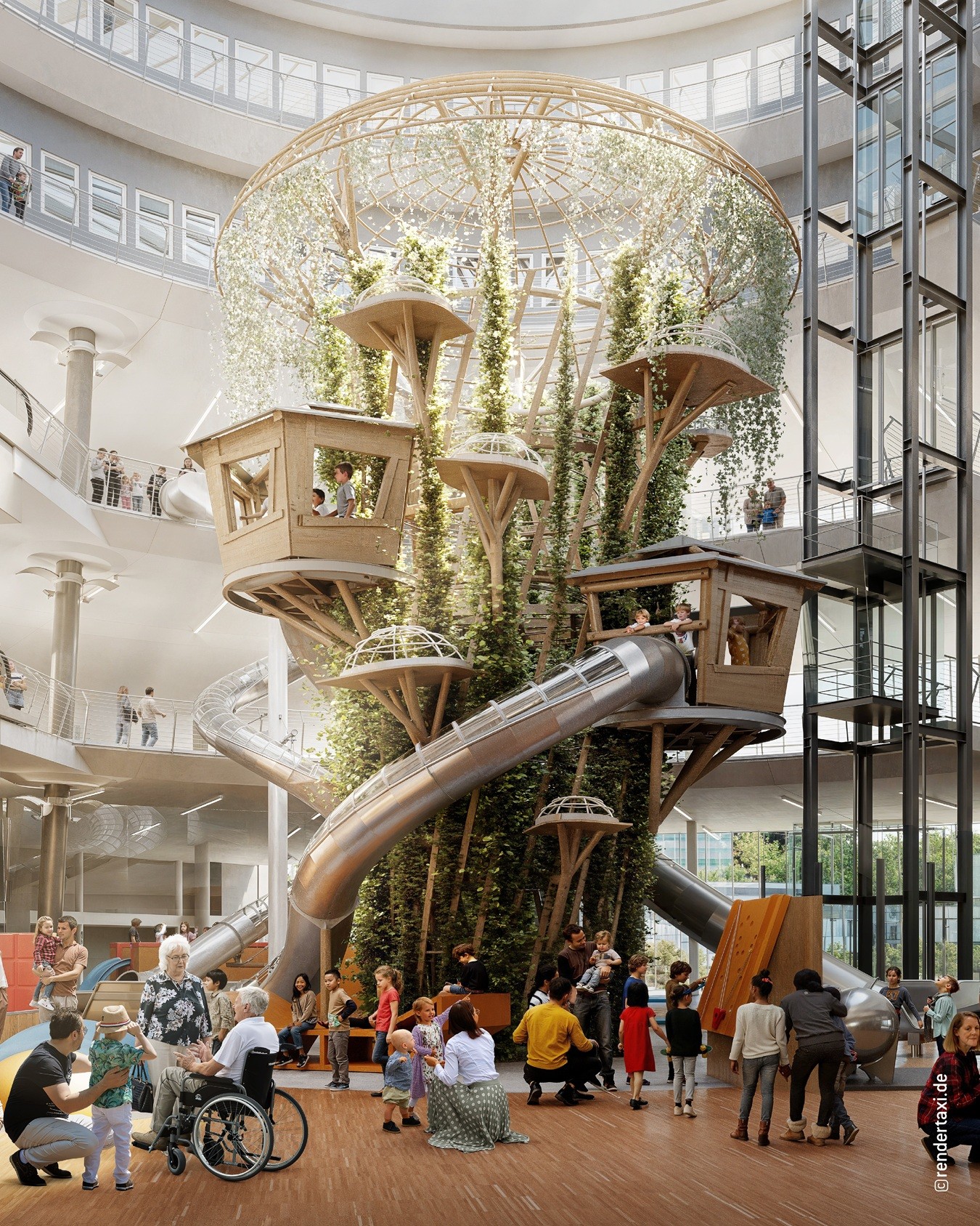 Kletterbaum (Bildquelle: @rendertaxi.de)