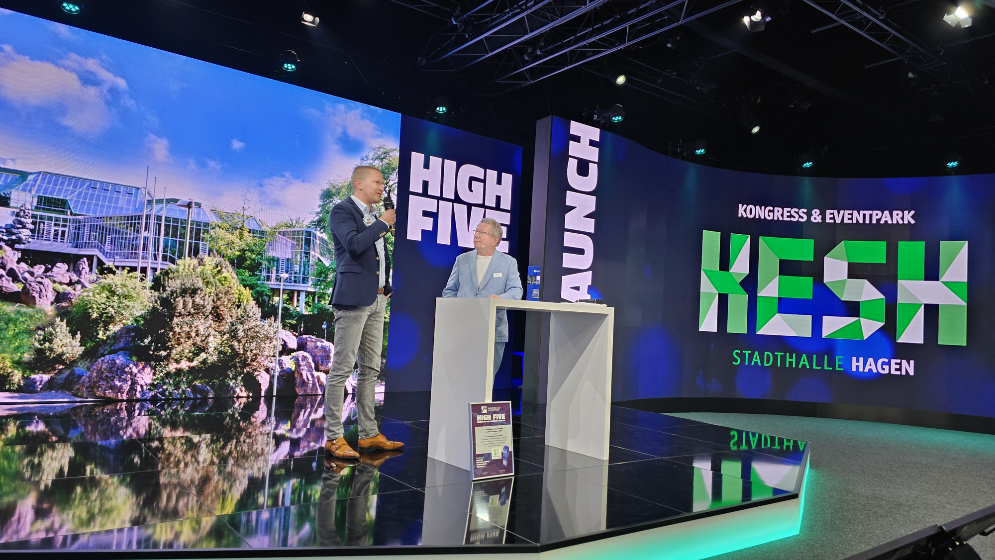 Stadthalle Hagen erhält Südwestfälischen Marketingpreis 2025 (Die Bildrechte liegen bei dem Verfasser der Mitteilung.)