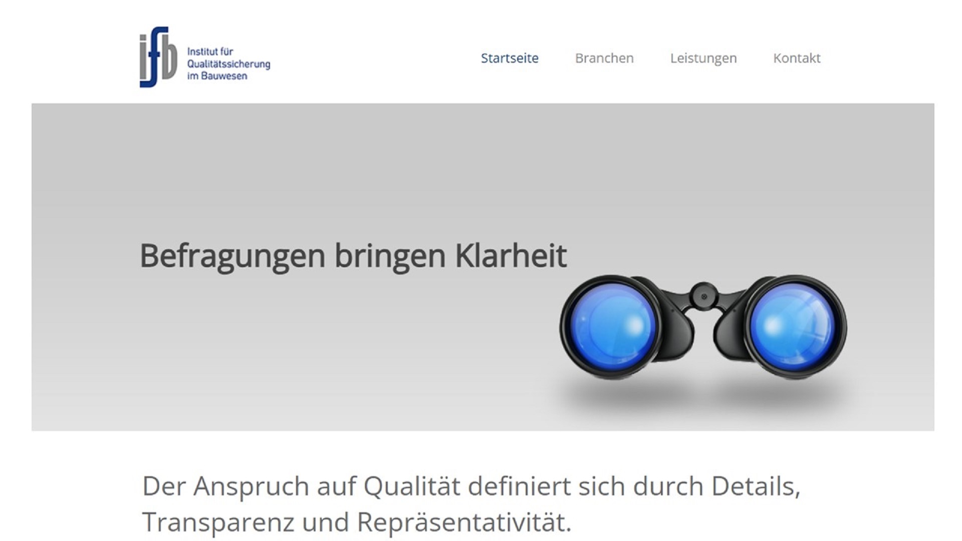 Bauherrenbefragungen lohnen sich immer