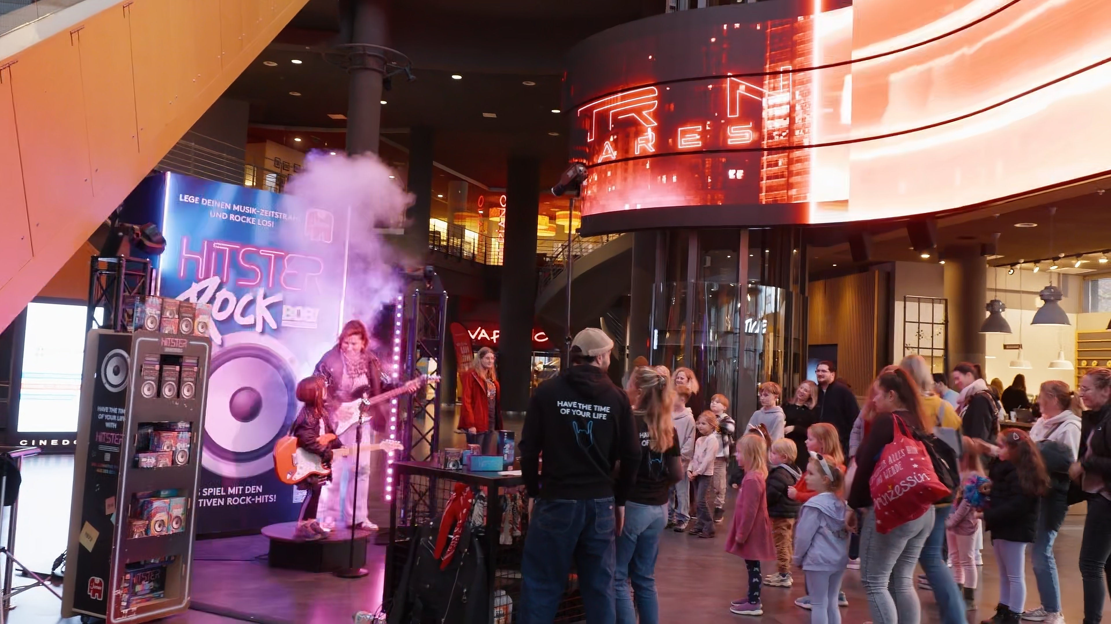 Hitster Rock Promo Stand im Cinedom Köln (Foto: Michael „Muck“ Kremtz)