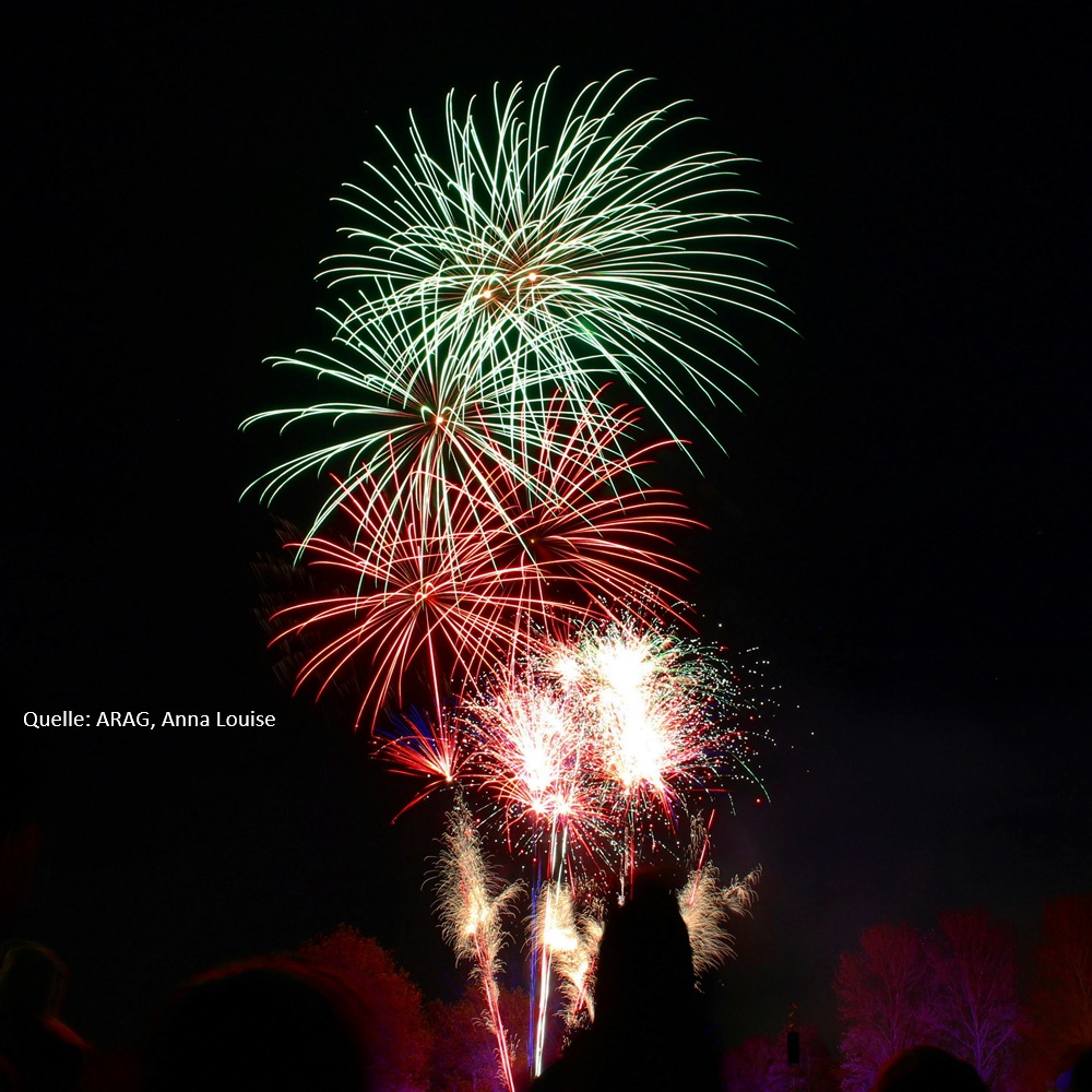ARAG Experten werfen einen rechtlichen Blick auf Silvester (Die Bildrechte liegen bei dem Verfasser der Mitteilung.)