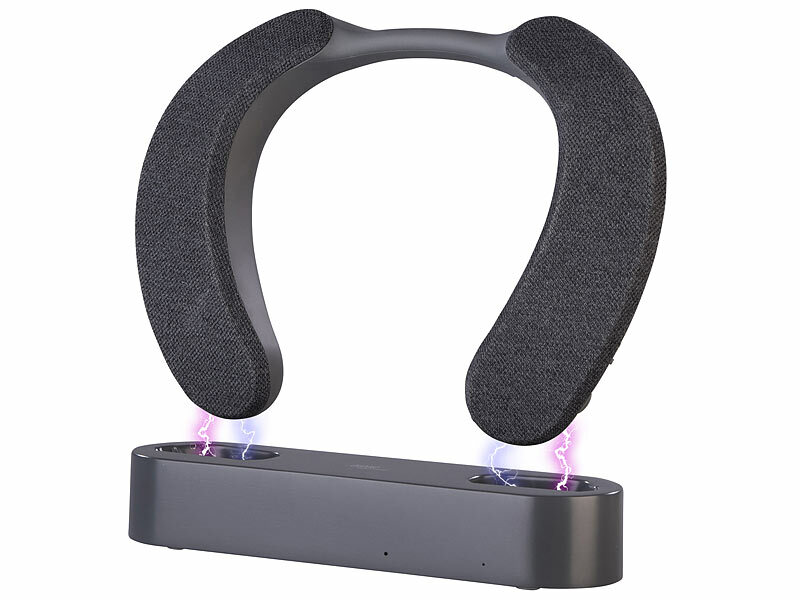 auvisio Digitaler Funk-TV-Hörverstärker und Nackenlautsprecher KH-530, 3 Profile, DSP, www.pearl.de (Die Bildrechte liegen bei dem Verfasser der Mitteilung.)