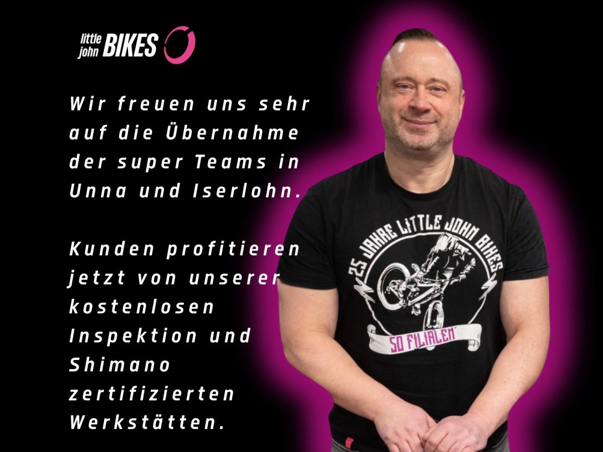 Little John Bikes neu in Unna und Iserlohn (© Little John Bikes GmbH)