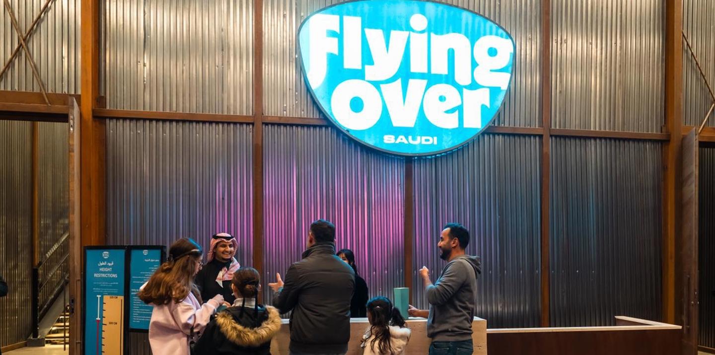 Fly Over Saudi - Neue Attraktion für Reiseveranstalter in Riyadh (Bildquelle: @GEA)