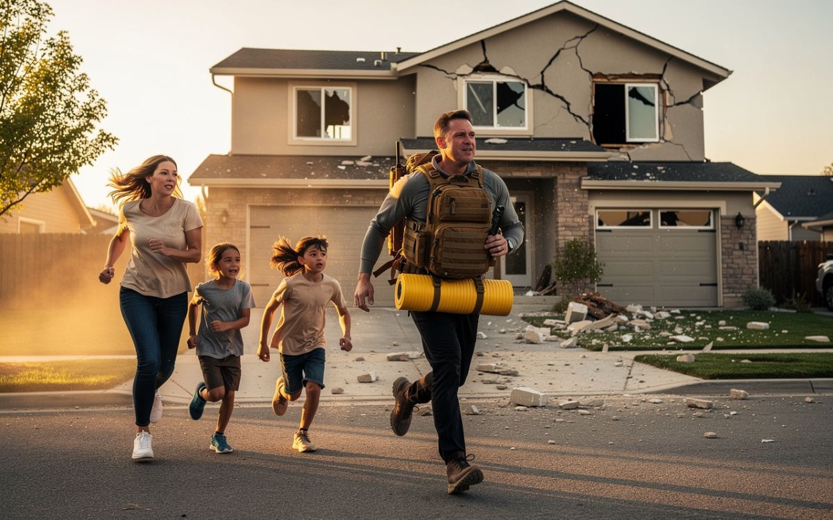 Verhalten während eines Erdbebens: Warum ReadyKit Notfallrucksack? (© )