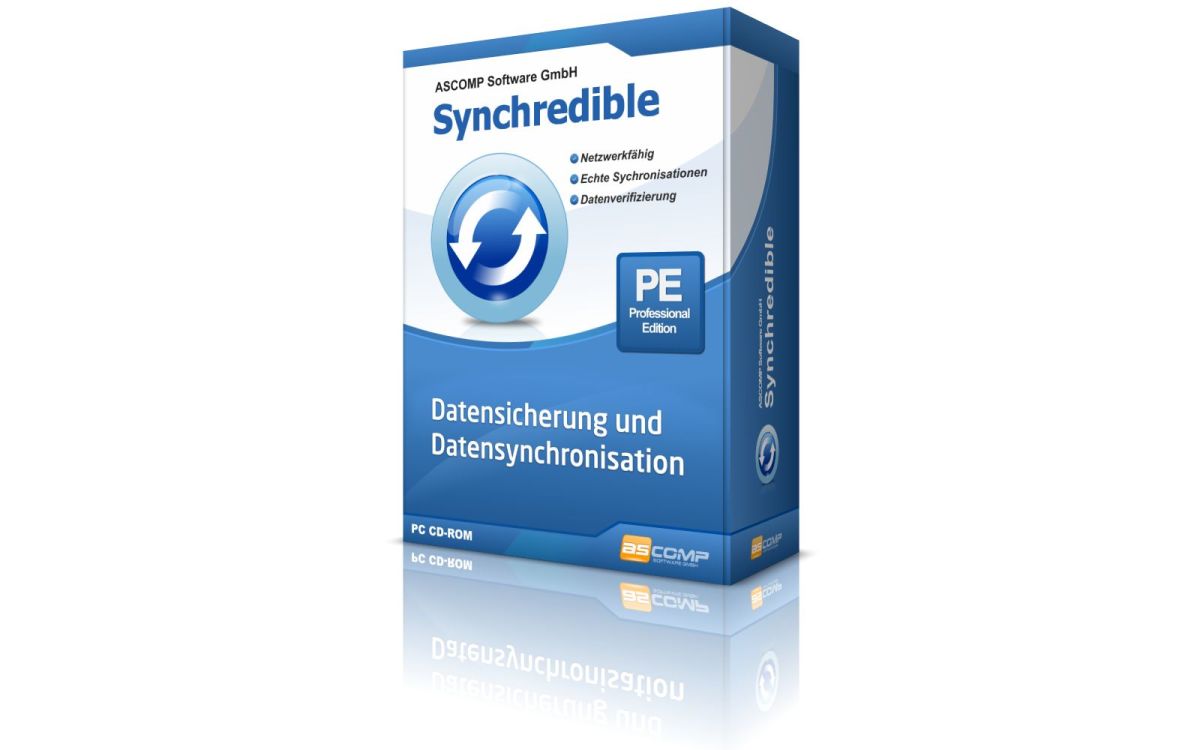 ASCOMP präsentiert Synchredible 9.1 - Die professionelle Lösung zur Datensynchronisation (© )