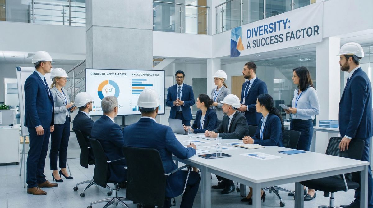 Diversity als Erfolgsfaktor (Bild generiert mit KI)