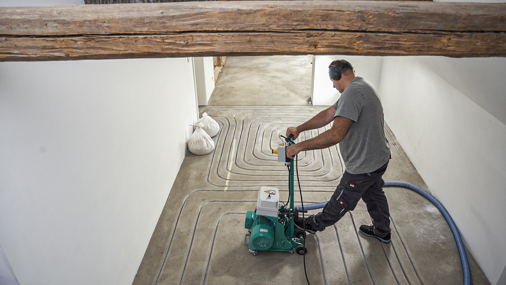 Fußbodenheizung - einfach nachträglich einfräsen