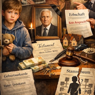 Probleme, wenn Vaterschaft nicht belegt ist