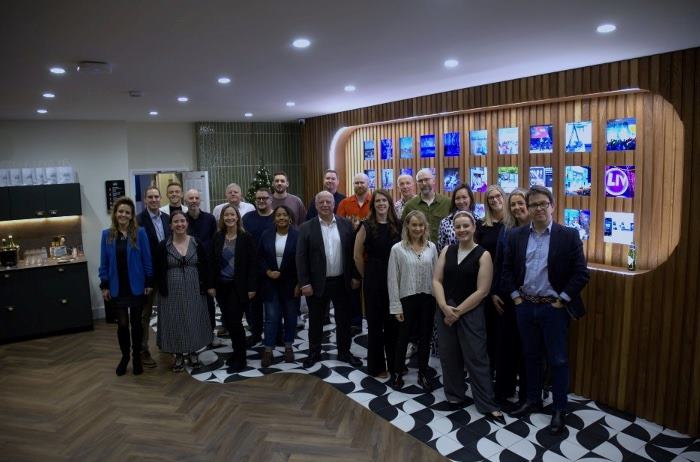 Das Team der DRPGroup im Studio Dean Street (Foto: DRPGroup)