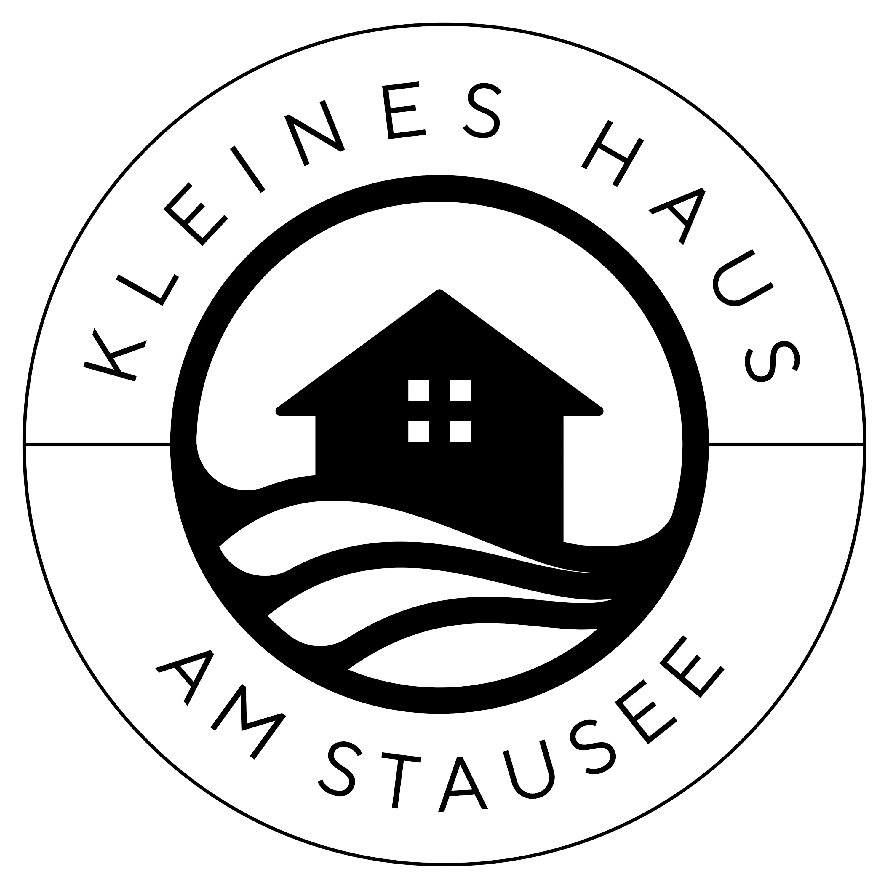 Kleines Haus am Stausee
