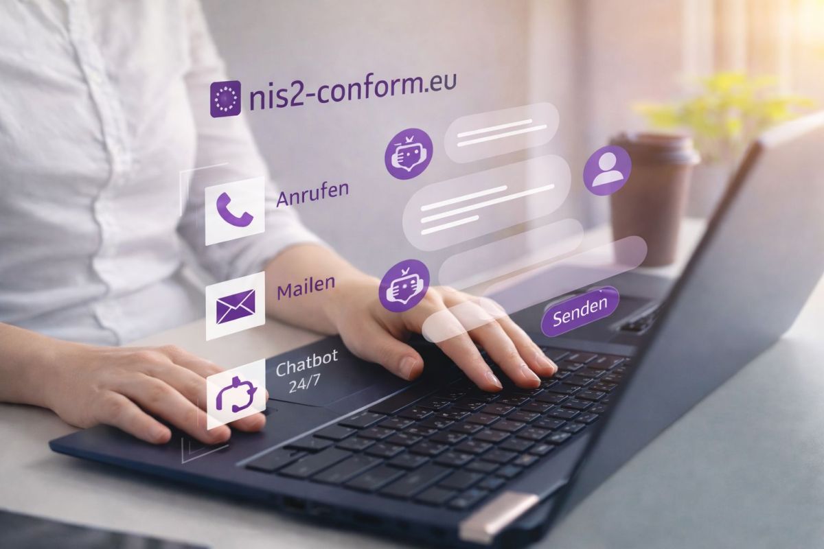 Für bürokratiegeplagte Unternehmen ist nis2-conform.eu die Alternative (© nis2-conform.eu)