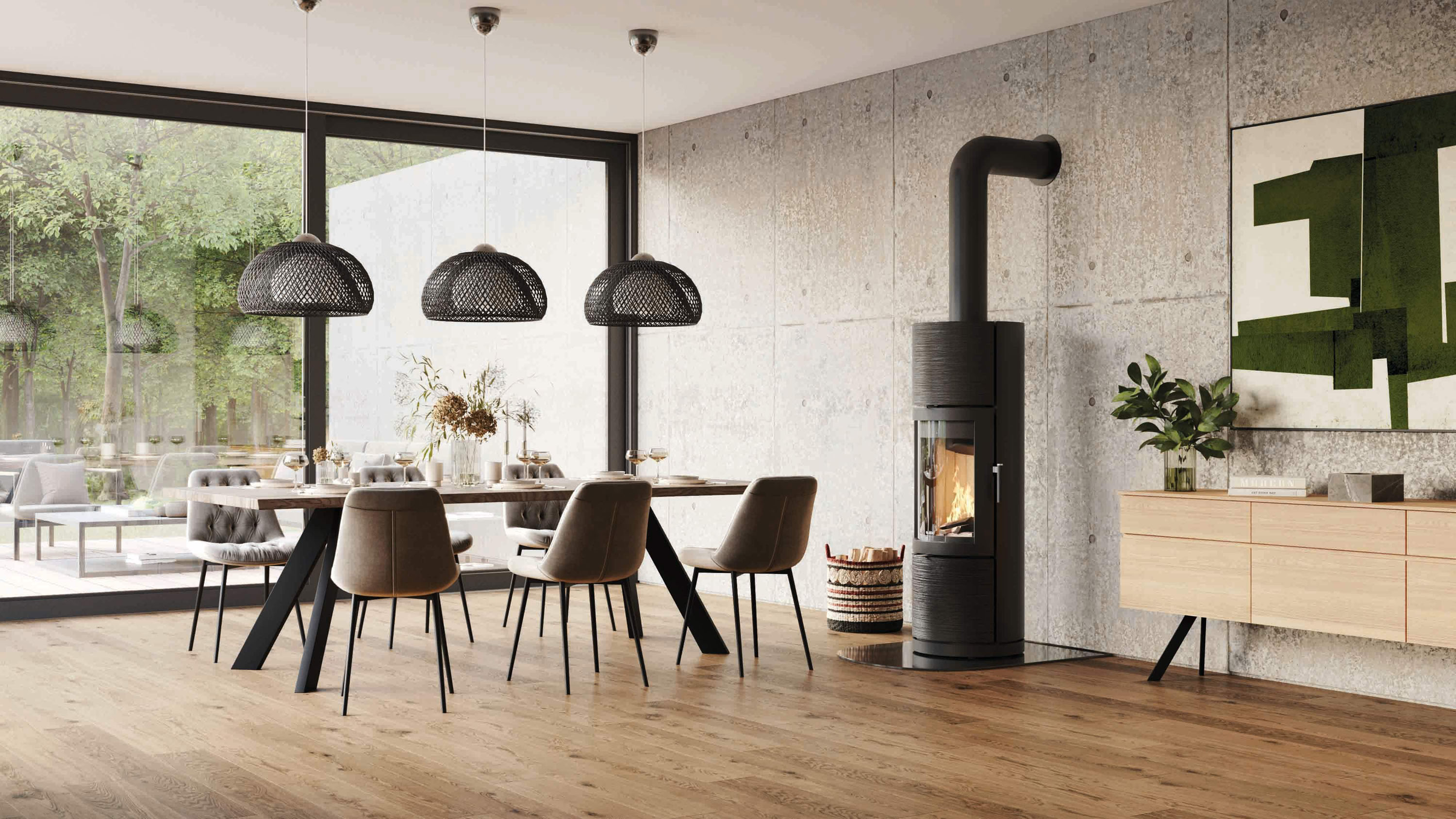 Die Oberfläche des GREENA nature erinnert optisch an Baumrinde und lässt sich mit der Hand erfühlen (Die Bildrechte liegen bei dem Verfasser der Mitteilung.)