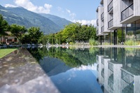 Blick vom Infinitypool (Hotel Sand)
