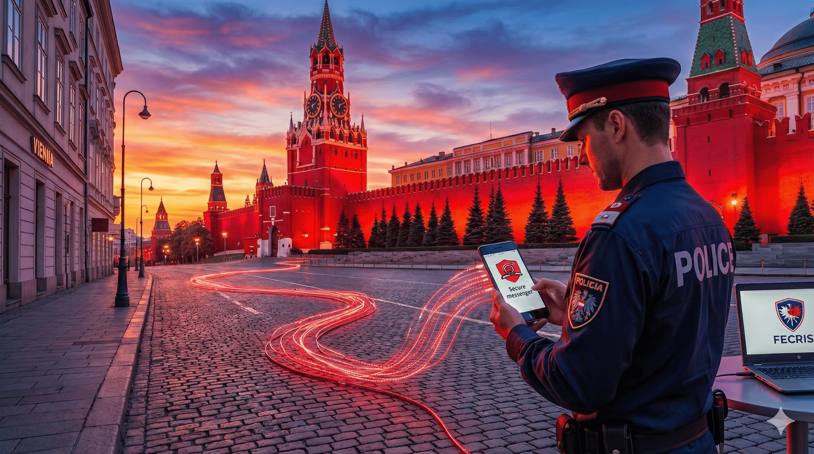 Messenger-Überwachung: Verbindung der österreichischen Bundespolizei mit FECRIS. Teil 5