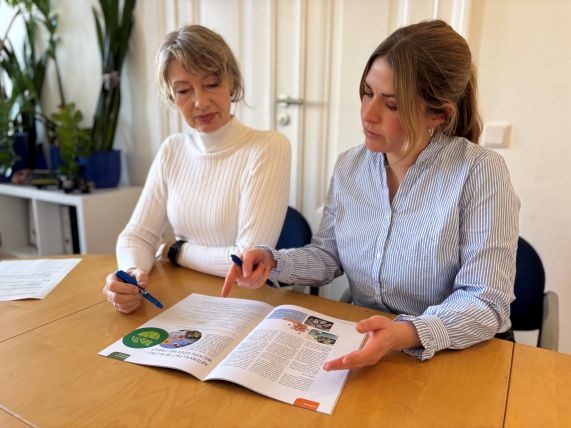 Neue Geschäftsführung bei der VERBRAUCHER INITIATIVE (Die Bildrechte liegen bei dem Verfasser der Mitteilung.)