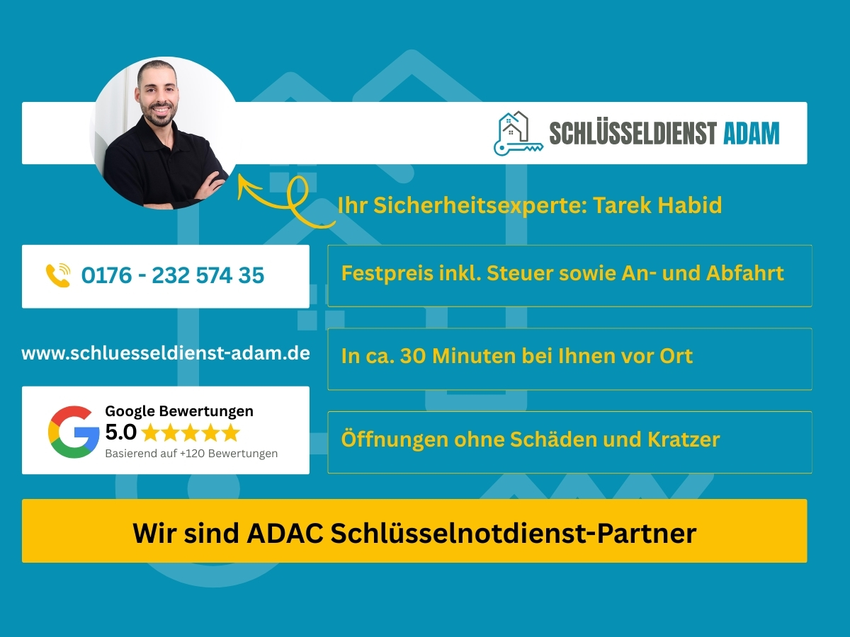 Tarek Habid, Schlüsseldienst Adam Hochheim: Sicherheitsexperte berät Senioren zum Schutz vor Trickbetrügern im Main-Taunus-Kreis.