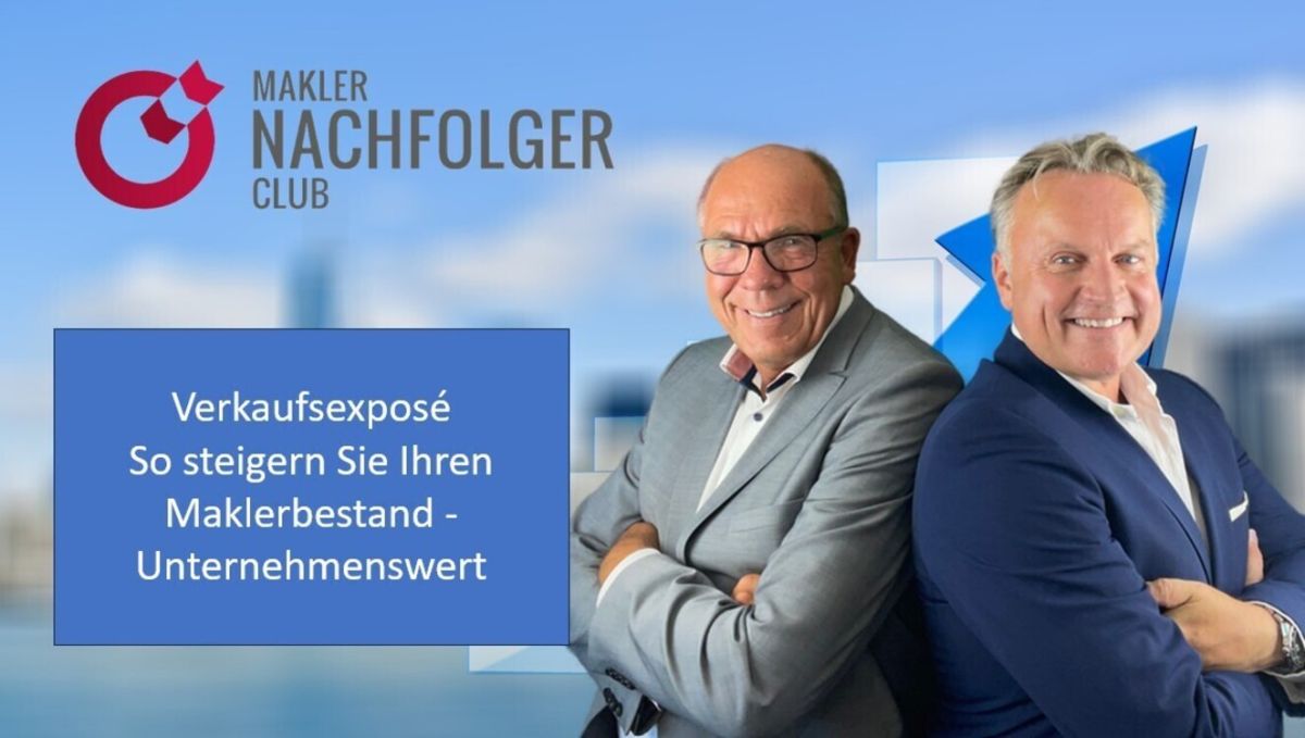 Thomas Suchoweew und Oliver Petersen Vorstände Makler Nachfolger Club (© )