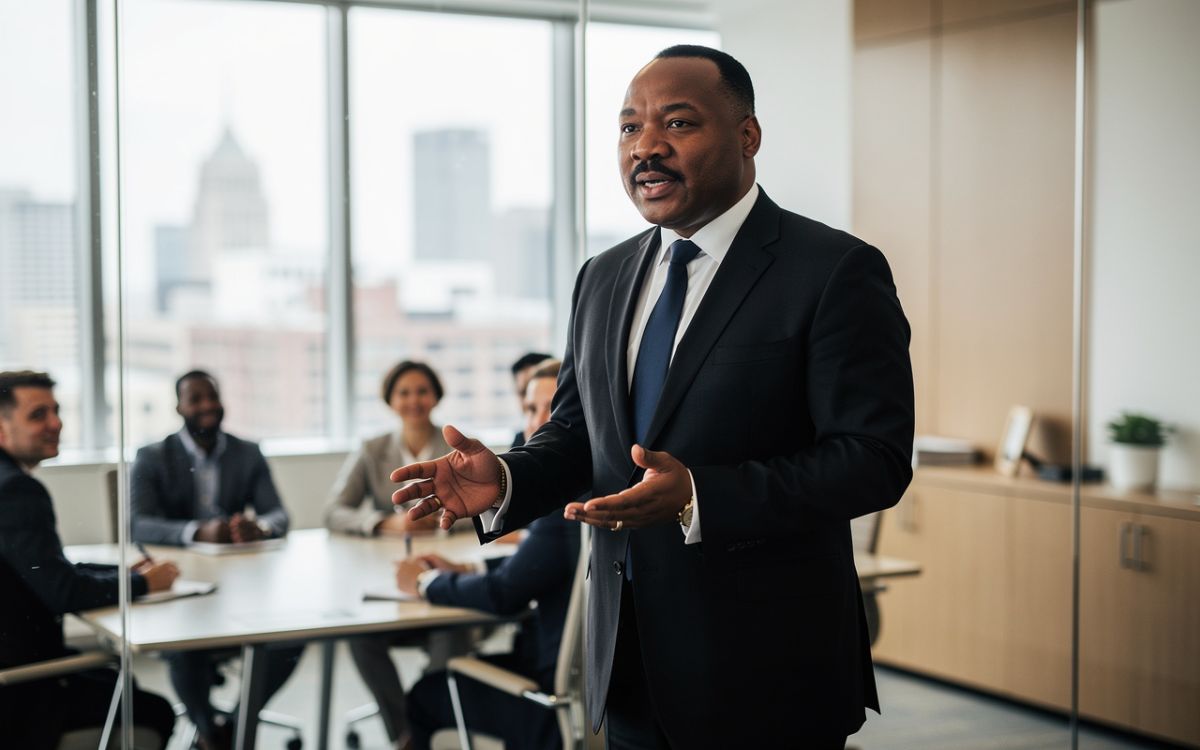 Coach Jessica Wahl: klare Haltung stärkt Führung und prägt Entscheidungen (© KI - Coach Jessica Wahl )