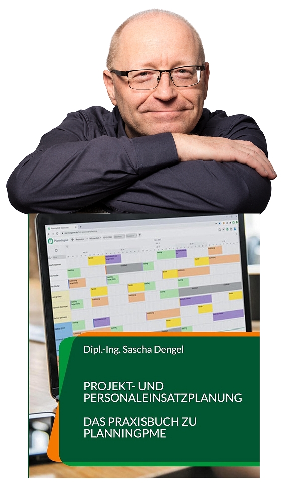 Der Autor des Praxisbuchs PlanningPME: Sascha Dengel (Die Bildrechte liegen bei dem Verfasser der Mitteilung.)