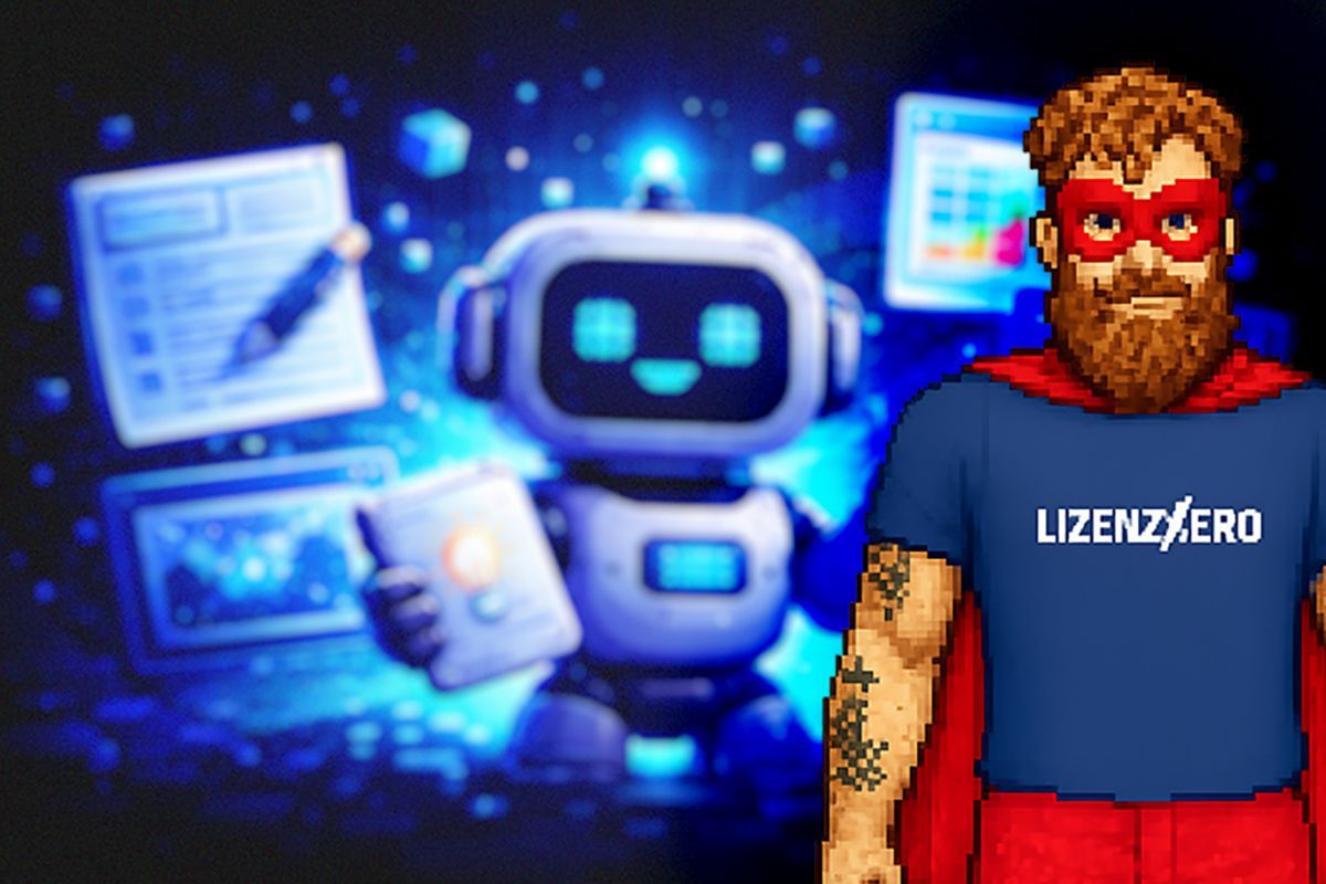 Warum integrierte KI in Software für uns der richtige Weg ist | LIZENZHERO (© LIZENZHERO.de)