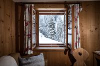 Blick aus Fenster im Chalet Unterboden