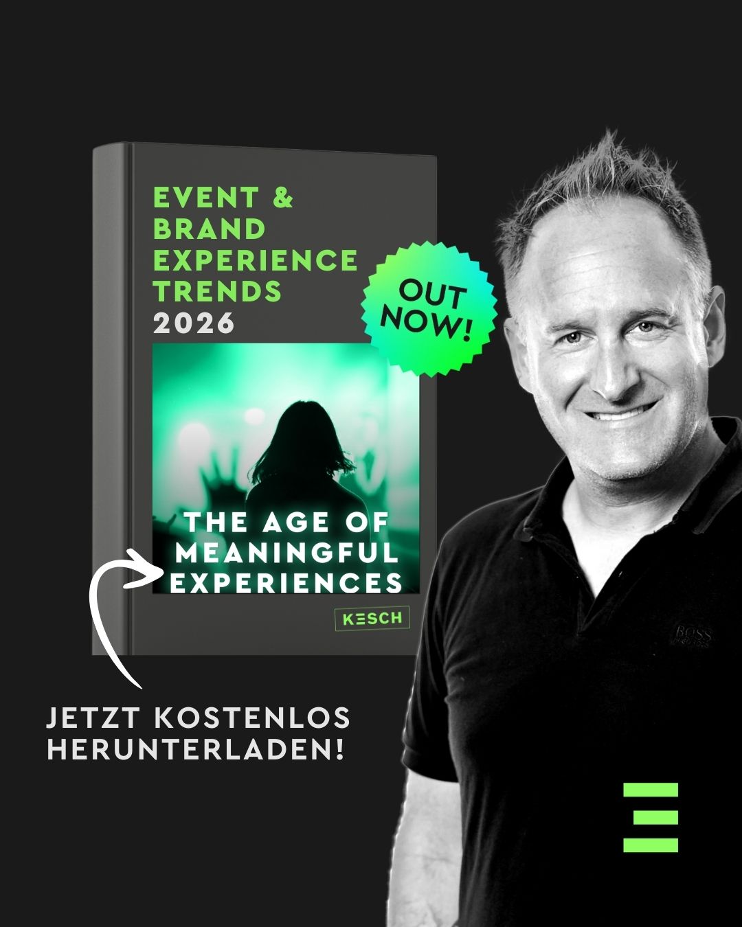 Präsentation des Brand Experience Trendreports 2026 © KESCH