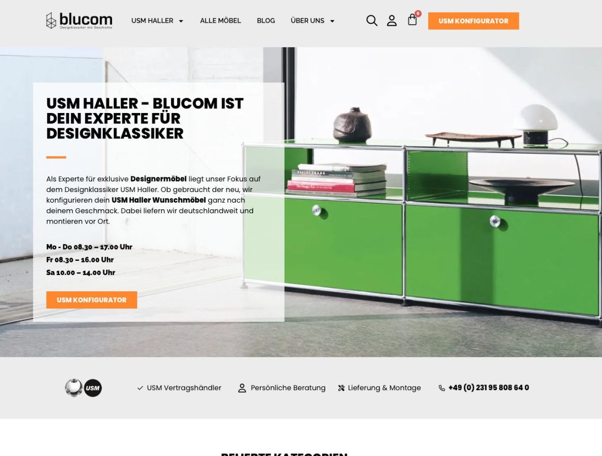 USM HALLER - BLUCOM DESIGNKLASSIKER GMBH (© BLUCOM DESIGNKLASSIKER GMBH)