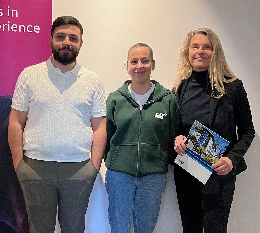 Daniel Sabatino, Sophia Uhl und Sylvia Weishaupt, Everience Germany GmbH (Die Bildrechte liegen bei dem Verfasser der Mitteilung.)