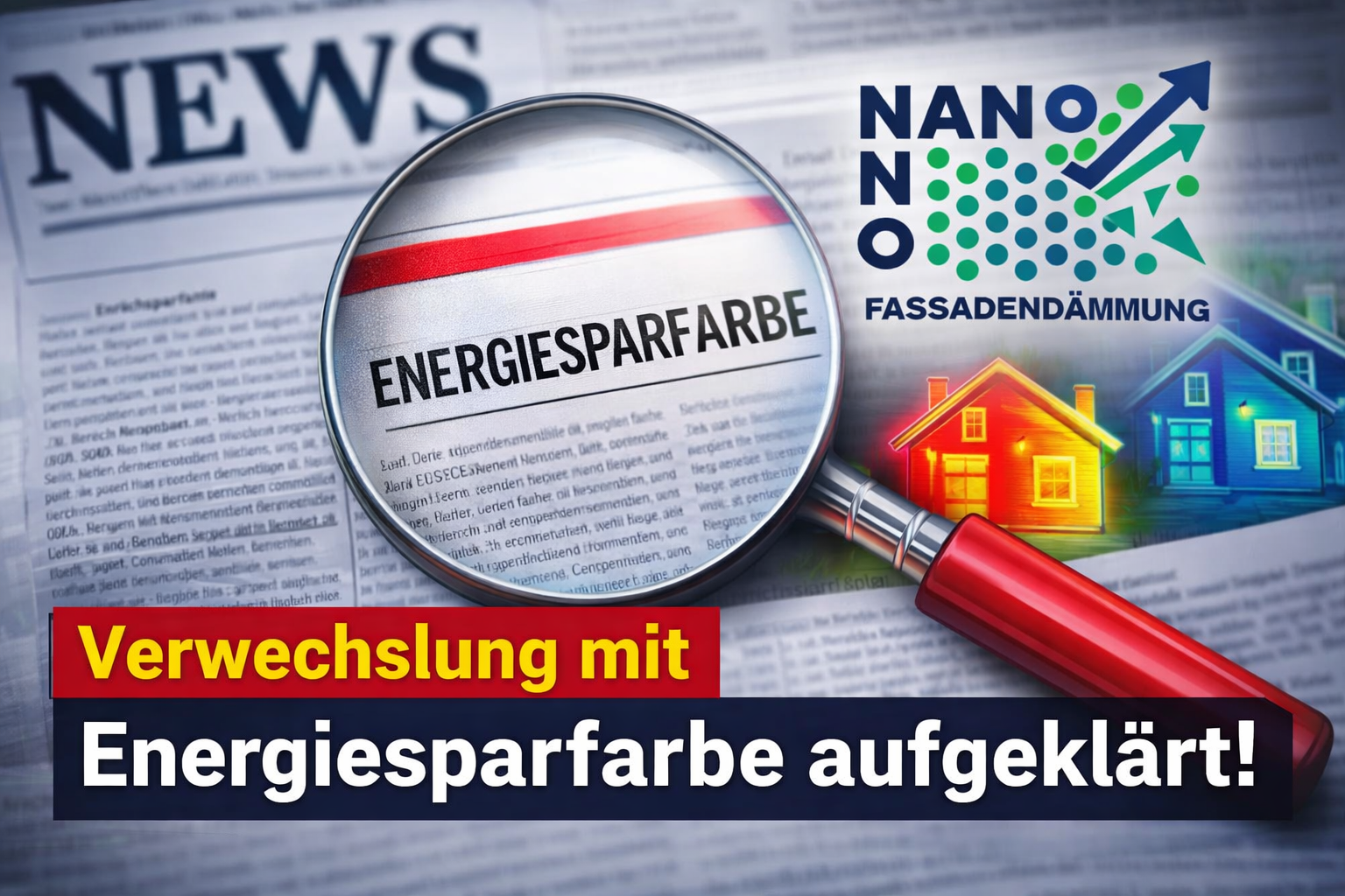 Nanofassadendämmung begrüßt Verbandsposition zu Energiesparfarben und sorgt für fachliche Klarstellu