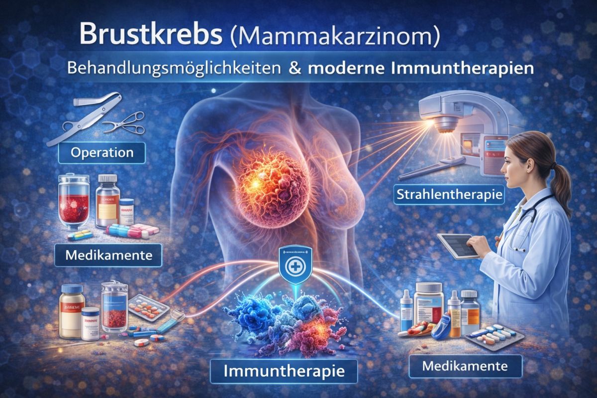 Immuntherapie bei Brustkrebs, dendritische Zelltherapie bei Brustkrebs (© IMMUMEDIC Limited)