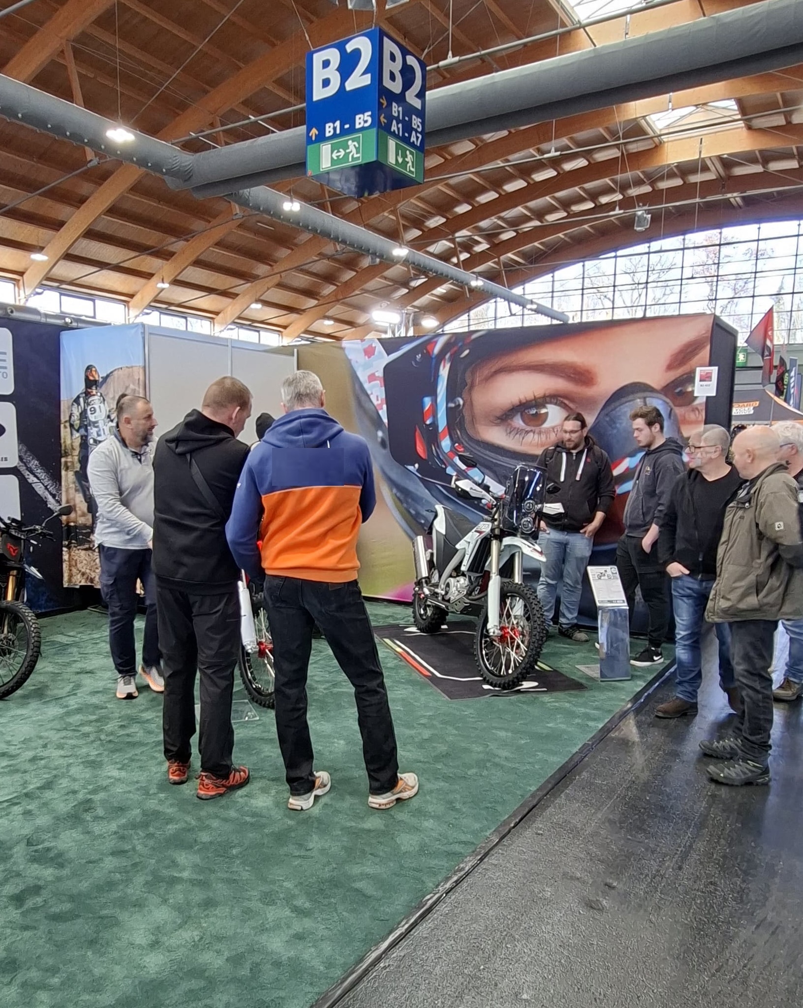 MESSESTAND BLACKMOTO.EU (Die Bildrechte liegen bei dem Verfasser der Mitteilung.)
