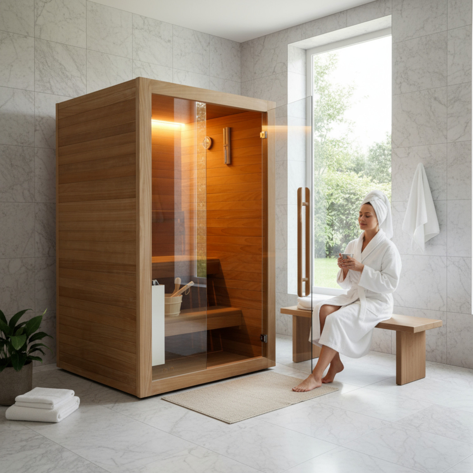 Welcon Easyheat Duo 230 Volt Indoor-Sauna