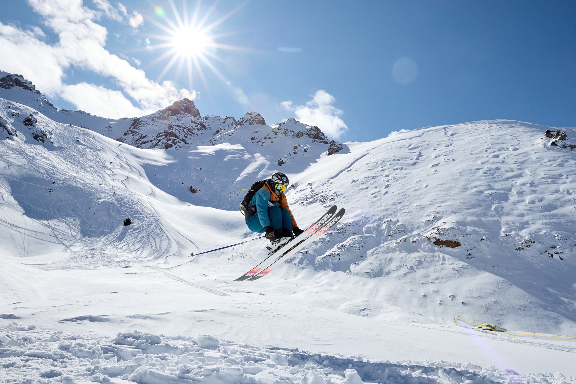 Der Shymbulak bei Almaty bietet Top-Bedingungen für Wintersportler. (Bildquelle: courtesy of Air Astana)