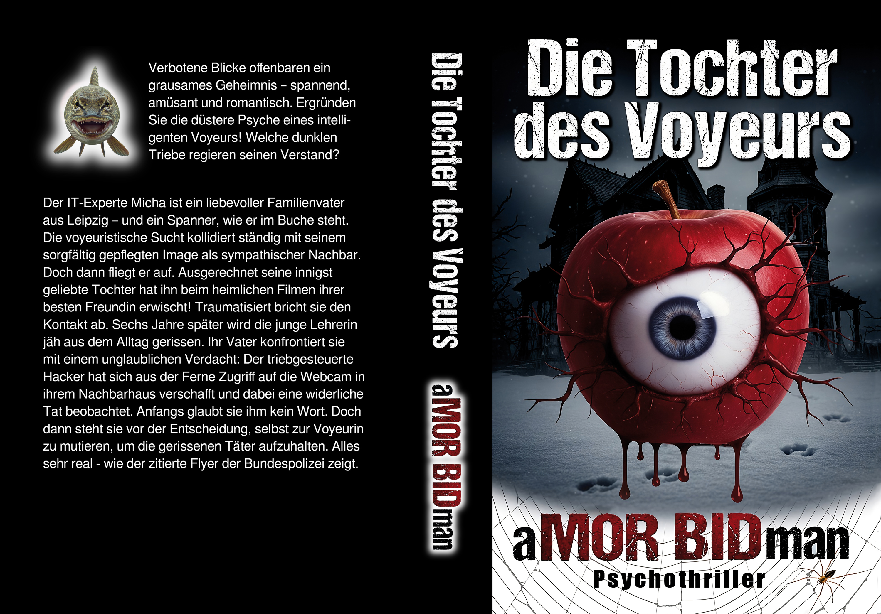 Der neue Thriller von aMOR BIDman handelt von düsteren Verbrechen in Leipzig