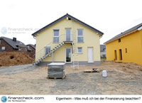Eigenheim - Was sollten Verbraucher bei der Finanzierung beachten?
