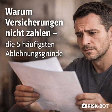 Versicherung zahlt nicht