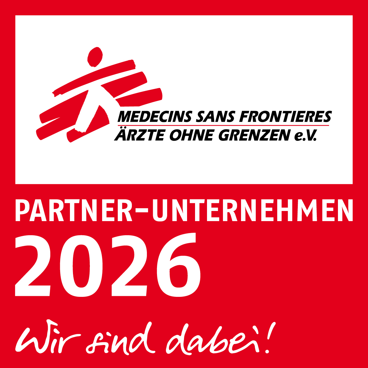 MÖBELTRANSPORT24 ist Partnerunternehmen 2026 von ÄRZTE OHNE GRENZEN