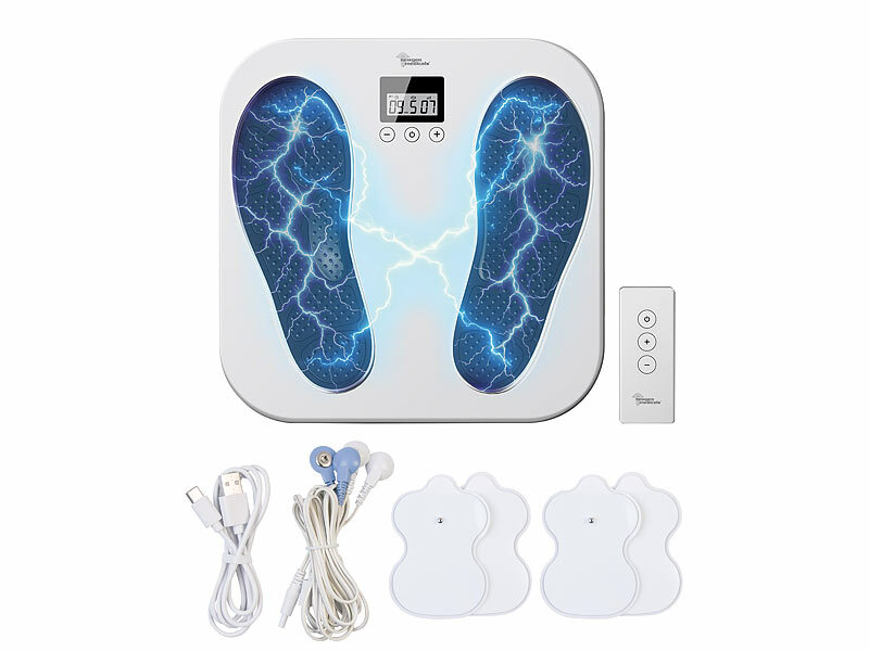 newgen medicals Medizinischer EMS- und TENS-Durchblutungsstimulator EM-285, Akku, www.pearl.de (Die Bildrechte liegen bei dem Verfasser der Mitteilung.)