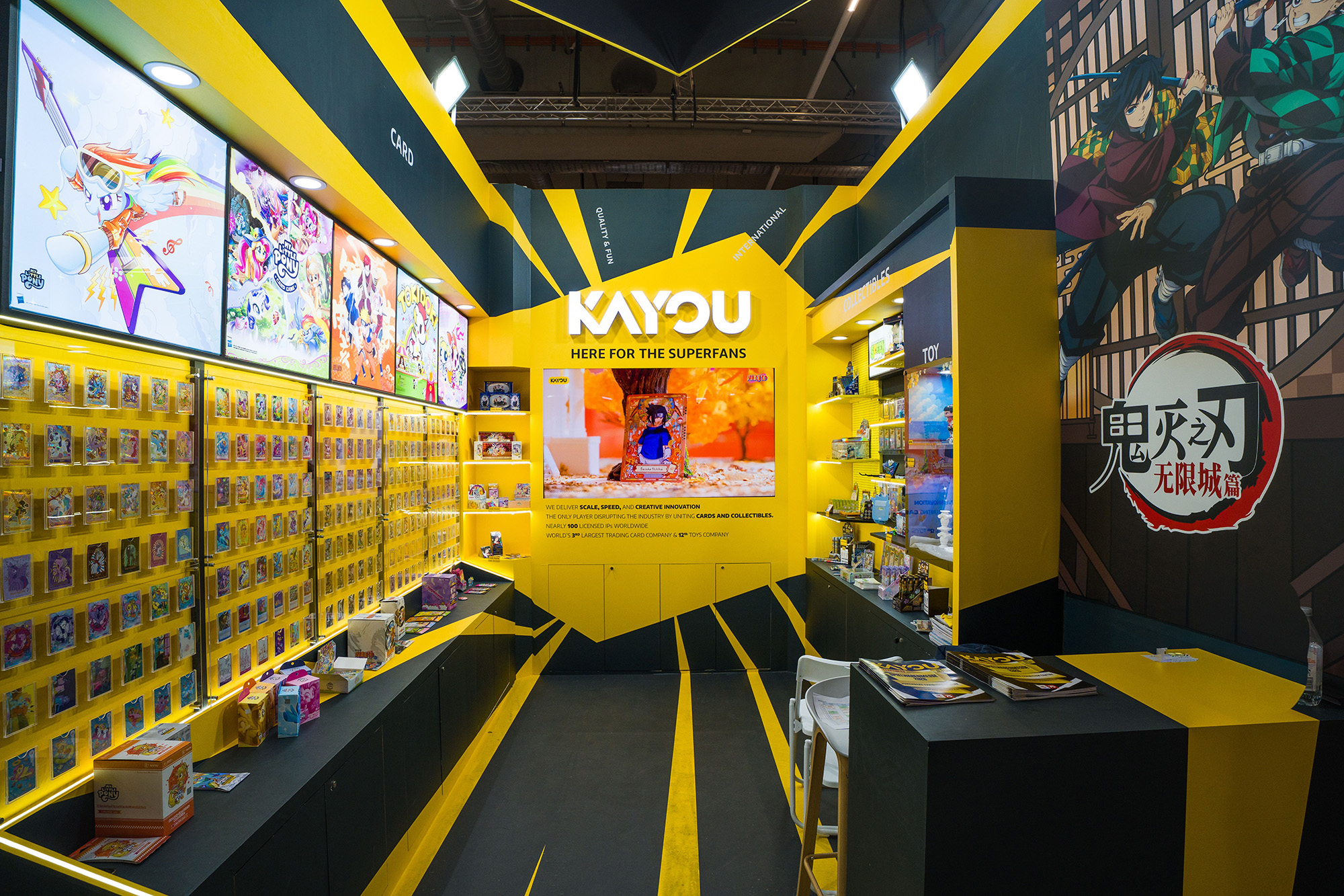 Auf der Spielwarenmesse in Nürnberg präsentierte Kayou sein Produktspektrum (Bildquelle: KAYOU)