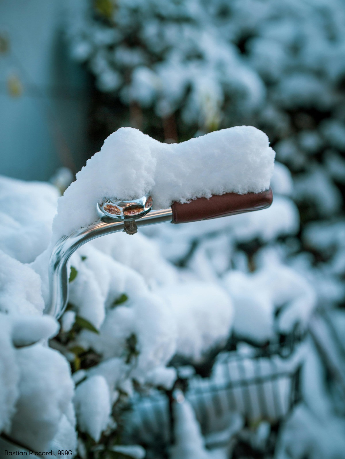 ARAG Experte Jan Lukas Kemperdieküber winterliches Radfahren (Die Bildrechte liegen bei dem Verfasser der Mitteilung.)