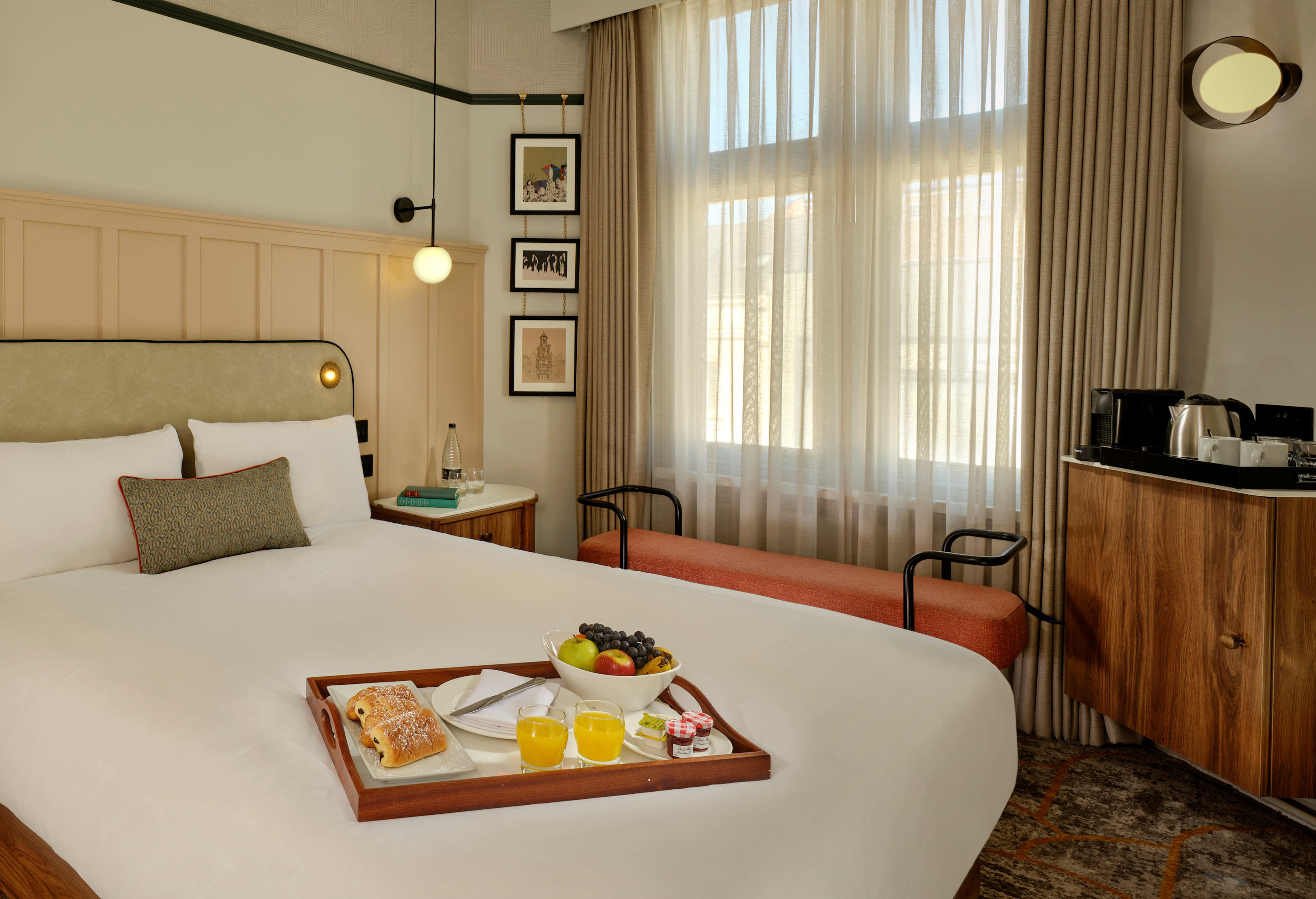 Das Grand Hotel Leicester by The Unlimited Collection bietet sehr geschmackvolle Zimmer. (Die Bildrechte liegen bei dem Verfasser der Mitteilung.)