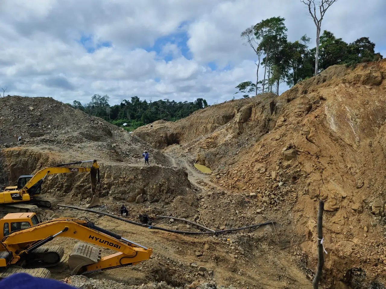 Tapanahony-Projekt in Suriname; Quelle: Sranan Gold